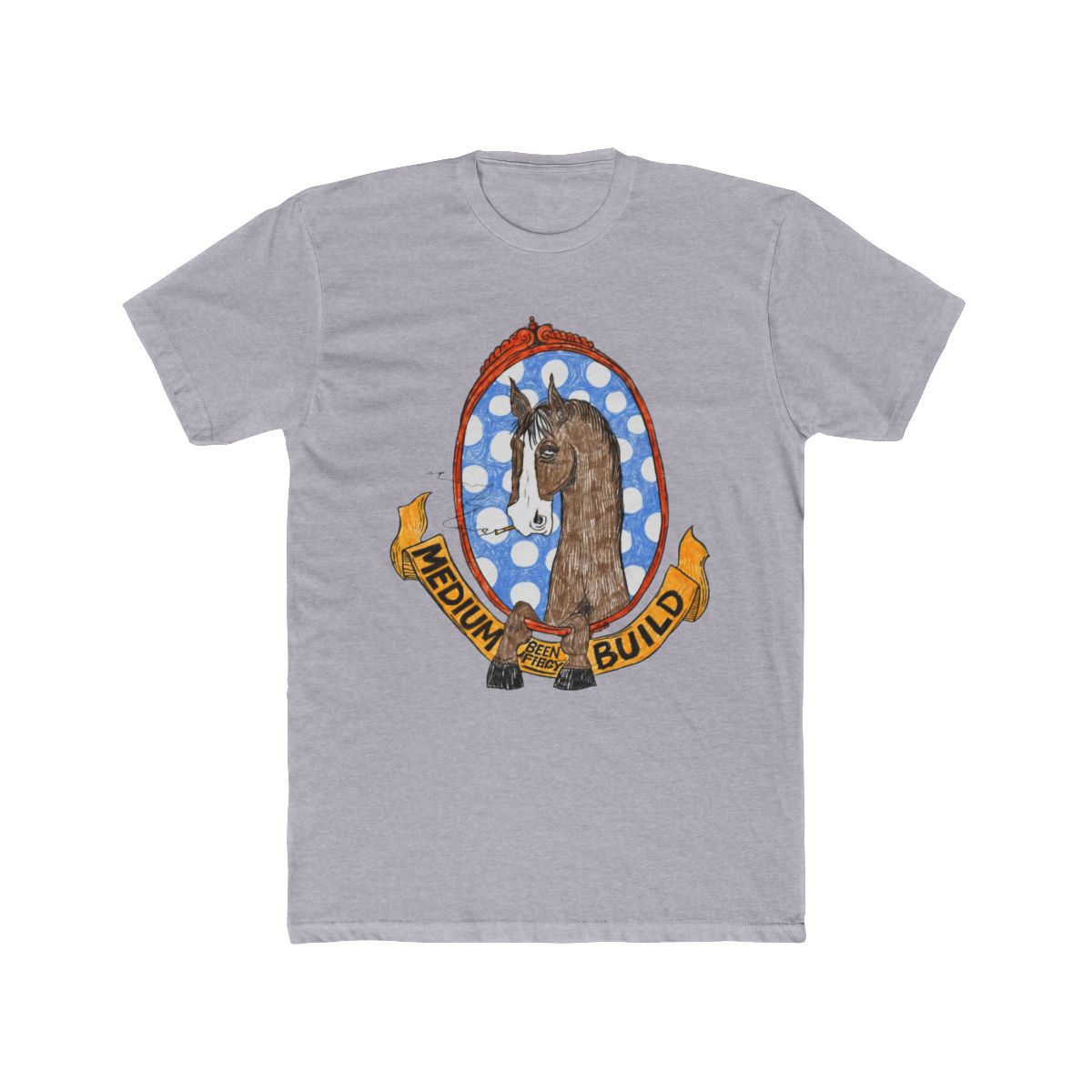 Horse With No Shoulders T Shirt | Medium Build - alternate angle 4, merchandise
