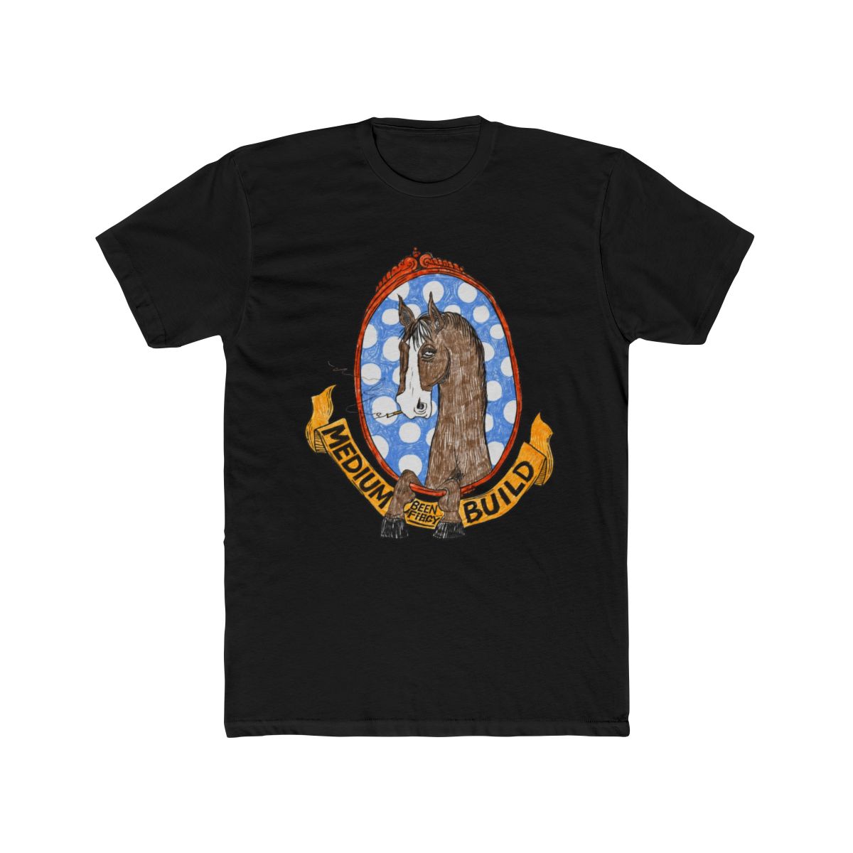 Horse With No Shoulders T Shirt | Medium Build - alternate angle 3, merchandise
