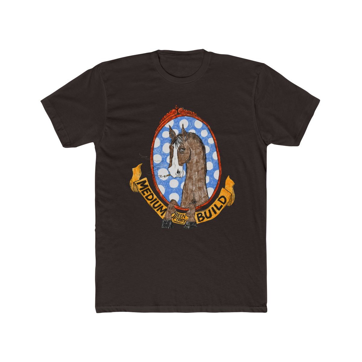 Horse With No Shoulders T Shirt | Medium Build - alternate angle 2, merchandise