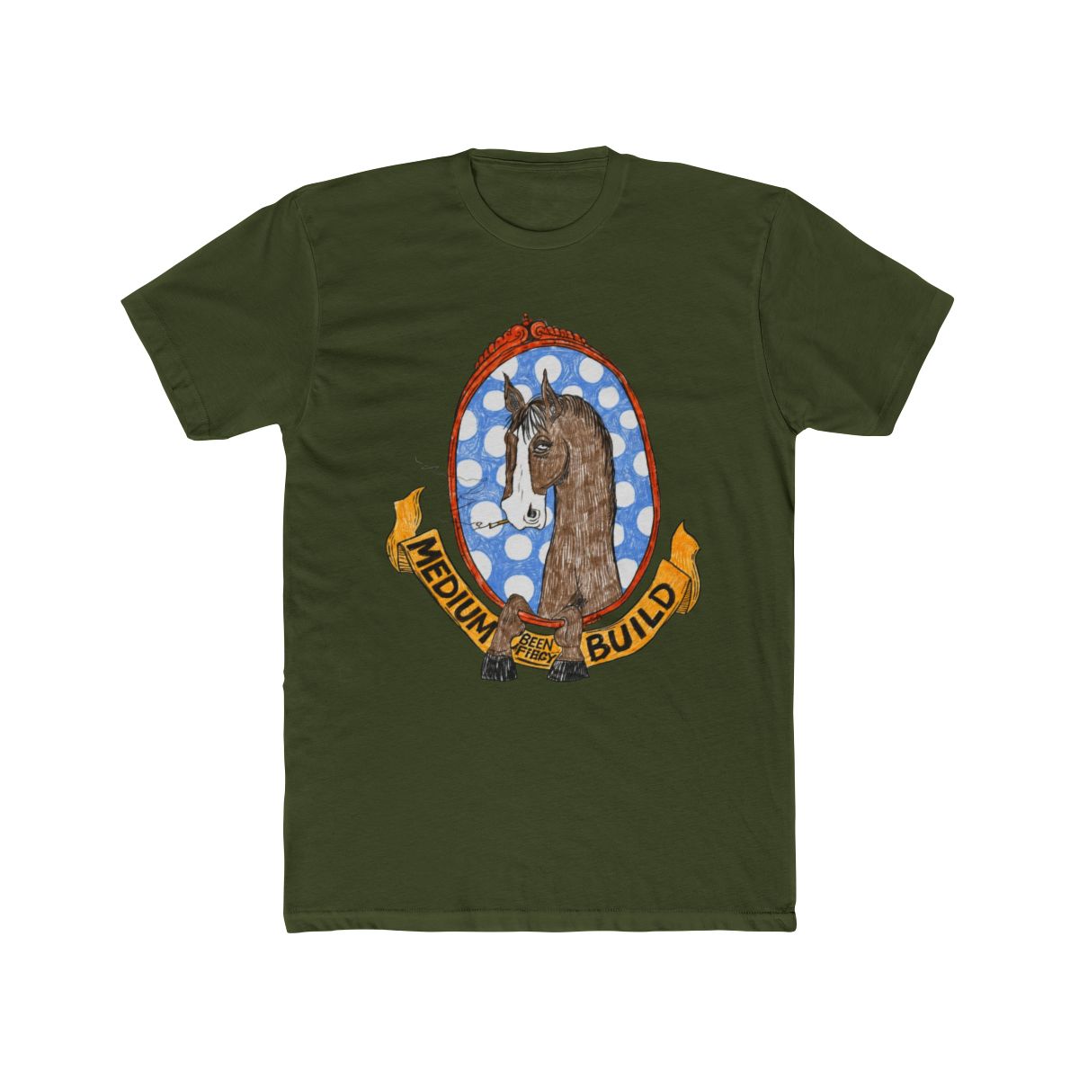 Horse With No Shoulders T Shirt | Medium Build - alternate angle 5, merchandise
