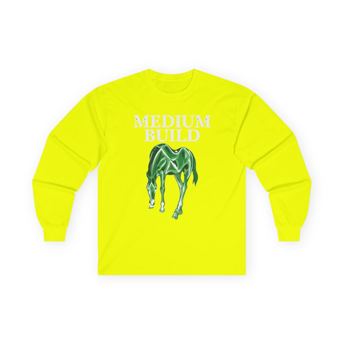 Medium Build Merch Store Clever Tongue Long Sleeve - Newest Fashion Trends - alternate angle 5, merchandise