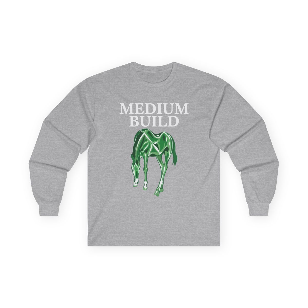 Medium Build Merch Store Clever Tongue Long Sleeve - Newest Fashion Trends - Official Hoodies merchandise