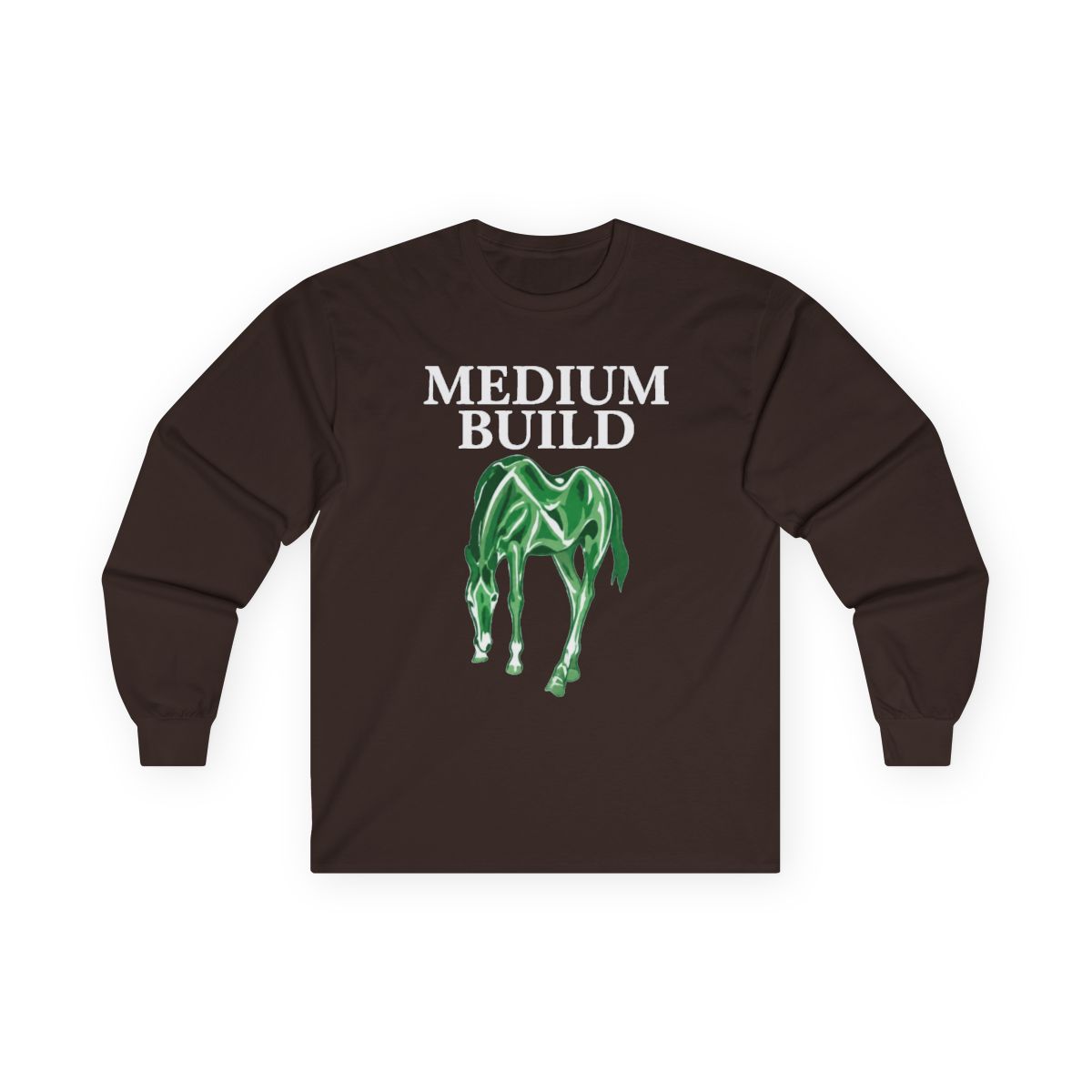 Medium Build Merch Store Clever Tongue Long Sleeve - Newest Fashion Trends