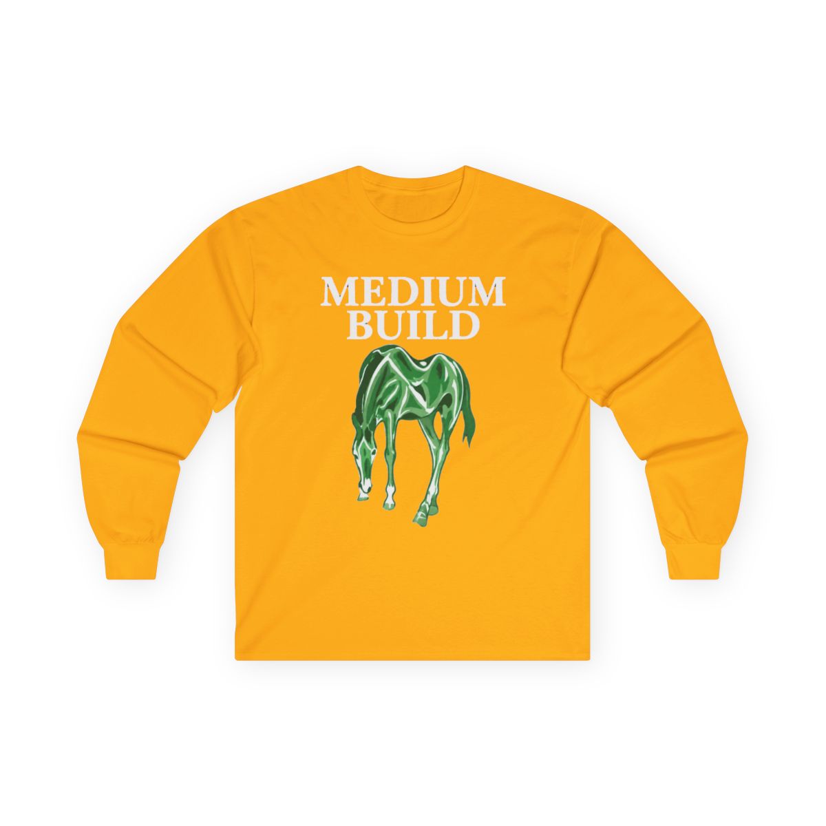 Medium Build Merch Store Clever Tongue Long Sleeve - Newest Fashion Trends - alternate angle 2, merchandise